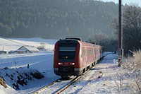 Am ehemaligen Bahnhof Kaiseringen