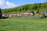 VT 216 und 221 bei Straßberg