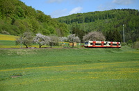 VT 200 und 211 bei Straßberg