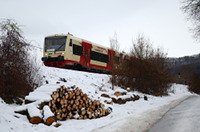 VT 218 und 205 bei Albstadt-Laufen