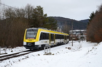 622 308 beim Haltepunkt Lautlingen