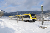 622 311 bei Straßberg im Schnee