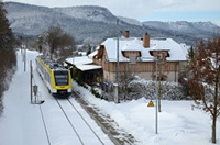 622 315 am ehemaligen Bahnhof Lautlingen