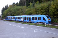 654 101 im Bahnhof Eyach