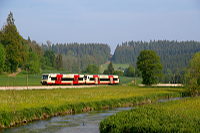 VT 46 und 202 zwischen Gammertingen und Hettingen
