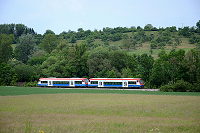 VT 650.03 und 01 bei Hechingen