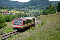 VT 41 auf der Burladinger Steige