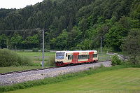 VT 213 zwischen Hermentingen und Hettingen