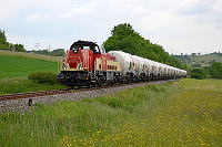 V 180 zwischen Erzingen und dem Holcim-Werk