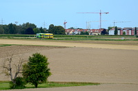 VT 367 vor dem Ort Münchingen