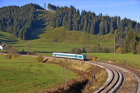 223 068 mit dem ALX 84147 bei Harbatshofen