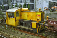 Eine Köf<sup>II</sup> im Stuttgarter Hauptbahnhof.