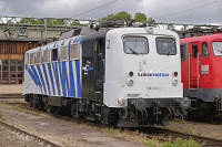 139 312 der Lokomotion im Bw Stuttgart-Rosenstein.