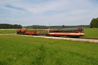 Kurz nach dem Haltepunkt Albgold