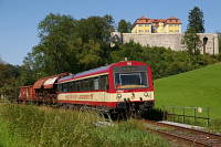 Schloß Grafeneck ist das wohl bekannteste Motiv an der Strecke