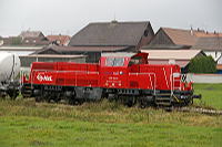 260 502 auf der Ablachtalbahn) bei Bichtlingen