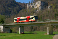 VT 248 kurz vor Fridingen an der Donau