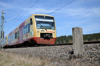 VT 239 und 243 fahren als HzL 88062 gen Donaueschingen
