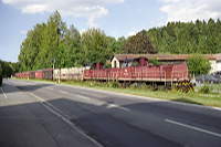 Zug 3 bei Laucherthal.