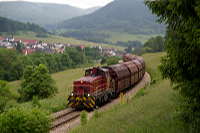 Auf der Burladinger Steige