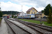Nach der Ankunft in Münsingen.