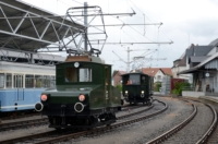 EL4 und T1 rangieren im Stadtbahnhof Trossingen